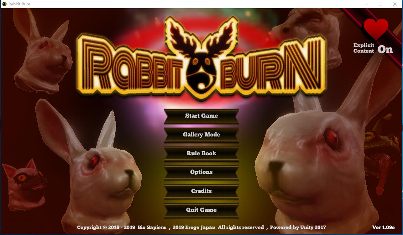 Rabbit Burn 疯狂兔子火辣弹球 V1.09 3D游戏中文汉化硬盘版