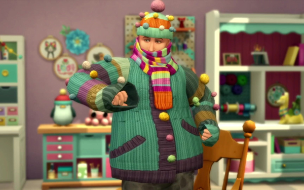 模拟人生4:巧缝妙织 The Sims 4: Nifty Knitting PC中文版下载
